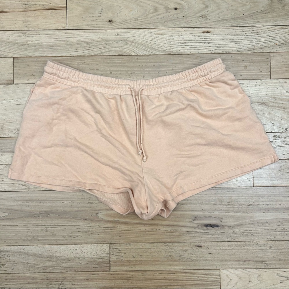 H&M Peach Sweat Shorts Size XXL